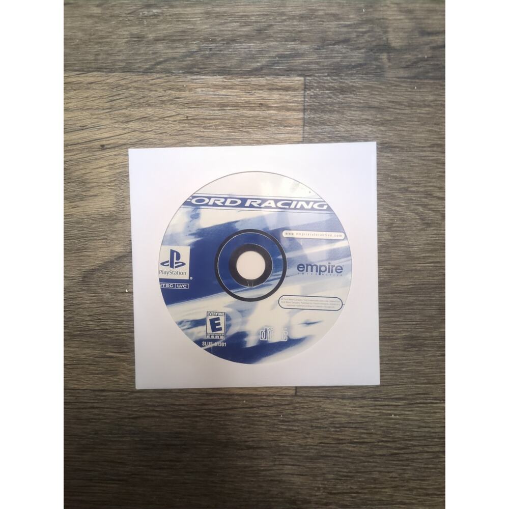 Ford Racing (Sony PlayStation 1, 2001) Disc Only
